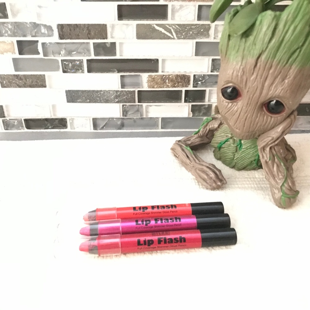 Milani Lip Flash Lipsticks Lot of 3